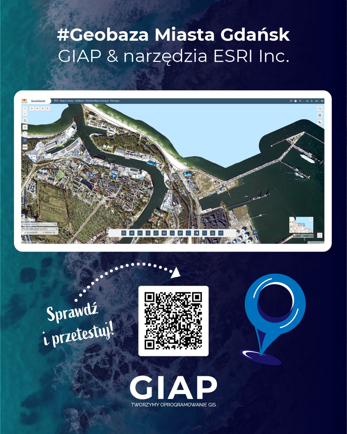 GIAP wdraża rozwiązania także w technologii Esri!