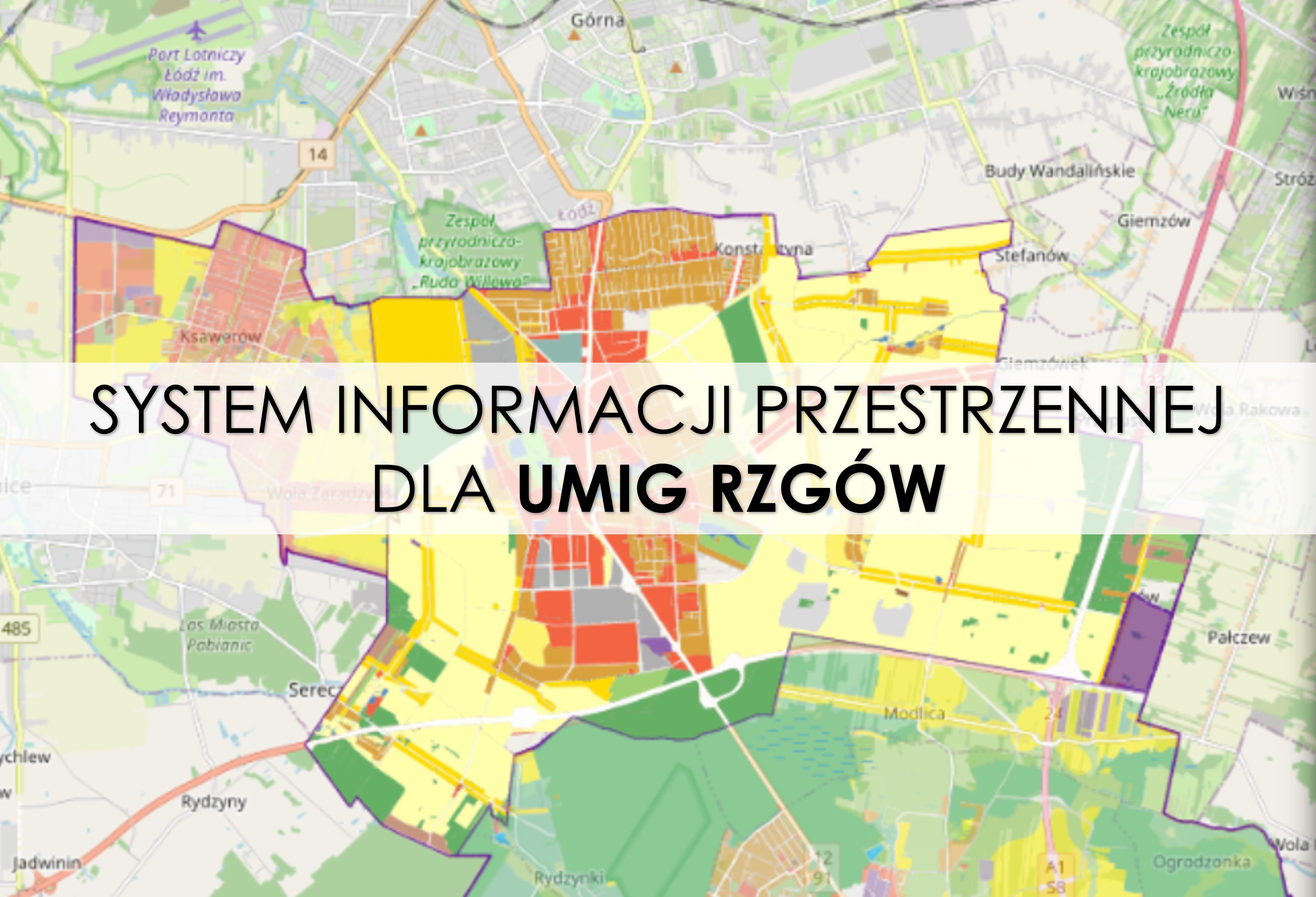 System Informacji Przestrzennej dla UMiG Rzgów