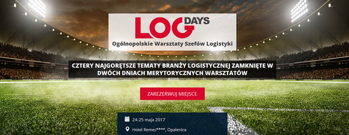 Będziemy na warsztatch LogDays